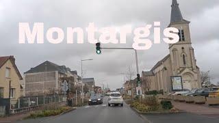 Montargis 4K- Driving- French region