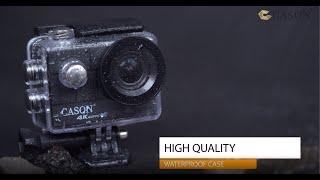 Cason CN10 Action Camera For Vlogging 4K | Best Action Camera Under 10000 With External Mic | CN10