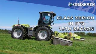 Claas Xerion in its 15th season