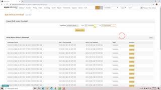 How to Download Bulk Invoice in Amazon Seller Central?