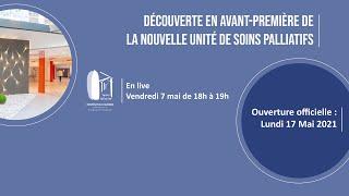 Découverte de l'unité de soins palliatifs en avant première