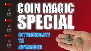 Coin Magic Special Part 3! Intermediate to Advanced Coin Magic | Magic 5x5 With Craig Petty