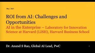 AI in Enterprise - Anand Rao (PwC) May 12, 2021