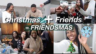 Vlogmas day 18 : GET LIT AT FRIENDSMAS W/ US !!!!