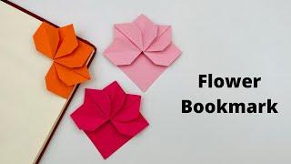 DIY Paper FLOWER Bookmark / Origami Bookmark / Paper Craft / Paper Flower / Paper Tulip Bookmark