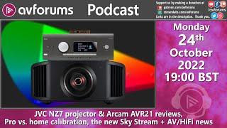 JVC NZ7 projector & Arcam AVR21 reviews, Pro vs. home calibration, the new Sky Stream + AV/HiFi news