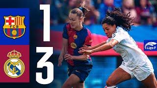 LIGA F | FC BARCELONA 1 vs 3 REAL MADRID 