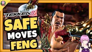 Feng SAFE on BLOCK Moves | Parry, Baits, Plus on Block Moves | Tekken 8 Tutorial