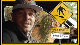 Skateboarding Legend Ryan Sheckler Yells “DO A KICKFLIP!” At Skateboarders