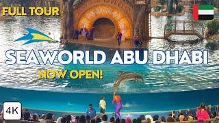 SeaWorld Abu Dhabi!! Rides, Shows, Attractions & More! (NEW) SPECTACULAR Marine Life Theme Park Tour