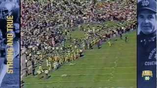 The Green Jersey Game - 125 Years of Notre Dame Football - Moment #090