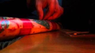 asmr test xmas wrapping paper sounds