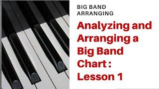 Big Band Arranging & Analysis Class   Lesson 1