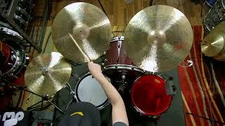 (SOLD) Cymbals - Nicky Moon Custom Cymbals "The Broad Street Line" Demoed by Mike Dawson