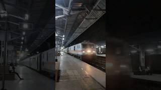 How trains run fast at night? #indianrailways#info#train#railway#night#speed#express#fast#video