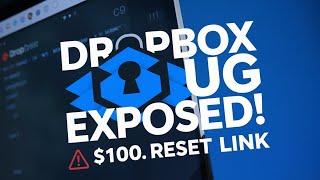 Bug Bounty PoC | Exploiting $100 Dropbox Password Reset Token with No Expiry