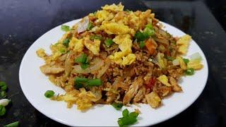 How To Make Chicken Fried Rice Recipe | Chicken Fried Rice | Picante Curry