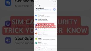 Do you know How to secure SIM card? #shortsfeed #shorts #security #simcardslot
