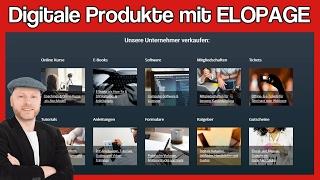 Digitale Produkte verkaufen über ELOPAGE - Tutorial und Review