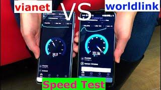 worldlink vs vianet speed test - Download and Upload Speed Test