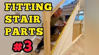 How to fit stairs # 3 - Setting out spindles on a staircase