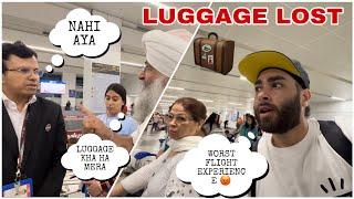 WORST FLIGHT EXPERIENCE | LUGGAGE LOST