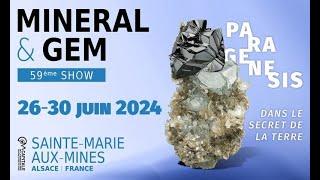 Sainte-Marie Aux-Mines | Mineral & Gem 59eme Show 2024 FULL VIDEO #mineralshow #gemshow #minerals