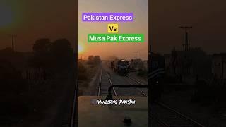 Fastest Trains crossing #shorts #travelpakistan #railoverspk #pakistanrailways