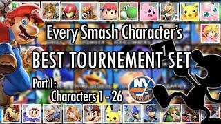 Every Smash Character's Best Tournament Set [Part 1]