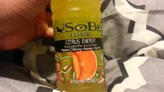 Sobe Elixer Citrus Energy Review