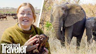 How a Blind Person Experiences Safari Using Sound, Smell & Touch | Condé Nast Traveler