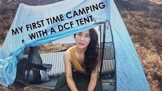 My First Time Camping with a DCF Tent • Beautiful Wild Night