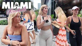 Miami Hottest Street!! Downtown Brickell 4K walk tour 2024