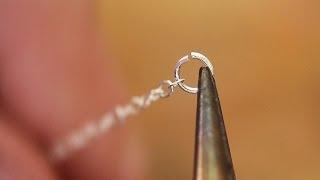 How to solder a jump ring closed WITHOUT the chain melting to the jump ring