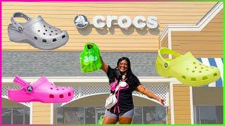 SHOP WITH ME AT CROCS  | Crocs Haul + My Full Collection