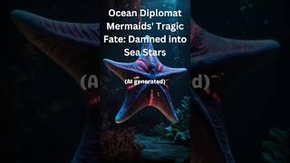 Ocean Diplomat Mermaids' Tragic Fate: Damned into Sea Stars | AI generated #shorts