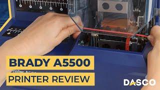 Brady A5500 Print & Apply Flag Label Printer Overview