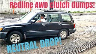 Neutral Drop With A Subaru AWD Rev Limiter Clutch Dumps! Blew Reverse!