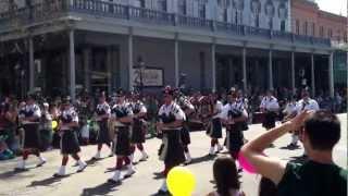 A short clip of the St. Patrick's Day Parade in Old Sacramento.