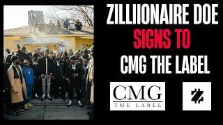 Zillionaire Doe Signs To CMG ! YO Gotti Pulls Up In His HOOD