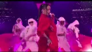 rihanna dançando funk no super bowl