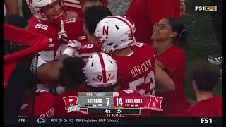 James Williams Sack seals win Nebraska Husker Blackshirt Football 10/6/24 vs Rutgers #huskers