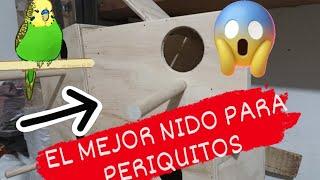  EL MEJOR NIDO PARA CRIAR PERIQUITOS | NIDOS PARA PERIQUITOS | COMO CRIAR PERIQUITOS