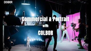 How to Light your Commercial and Portrait Works | COLBOR CL60R RGB Videolight