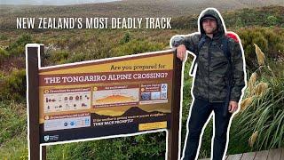 Caught in a storm hiking New Zealand's most deadly track | The Tongariro Crossing