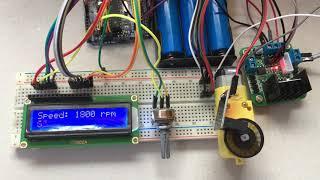 Using LM393 IR Module as DC Motor Speed Sensor with Arduino