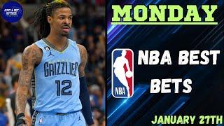 NBA Best Bets, Picks, & Predictions for Today, January 27th!