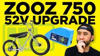 Boost Your Zooz 750 Ebike's Performance with Our Custom 52v Battery Mod | RunPlayBack