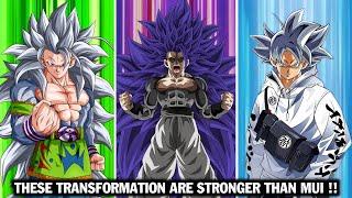 Top 5 Most Powerful Transformation of Goku!!!  (Hindi)