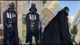 Star wars Rubies Darth Vader outfit review (hottest day in the UK!)